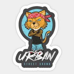 Urban Cat Sticker